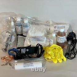 Ultimate Bright Zinc Electroplating Kit + Power Supply for DIY restoration