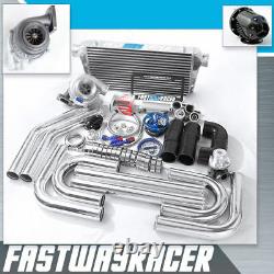 Universal GT35 T4.68AR Turbo Kit Turbo Starter Kit Stage 3 Turbo Kit FPR Bov