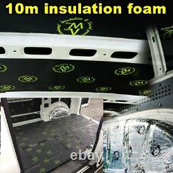 VAN SOUND DEADENING & INSULATION kit & free CARPET LINING VW T 2 2.5 3 4 T5 T6