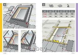 VELUX VLT Conservation Access Loft Roof Window 45x55 cm Skylight + Flashing Kit