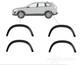 Volvo Xc60 Brand New Wings Wheel Arch Trims Front Rear Black Matt 4pc Kit'08-13