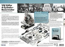 VW Beetle Model Engine Kit with Collector's Book
