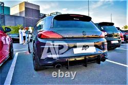 VW Scirocco R Rear Blade Style Diffuser 2008-2017 Body Kit