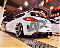 VW Scirocco R Rear Blade Style Diffuser 2008-2017 Body Kit