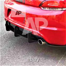 VW Scirocco R Rear Blade Style Diffuser 2008-2017 Body Kit