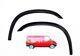Vw Transporter T4 Brand New Wing Wheel Arch Trims Black Matt 4pc Kit 1990-2002