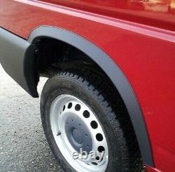 VW TRANSPORTER T4 brand new wing wheel arch trims Black matt 4pc kit 1990-2002