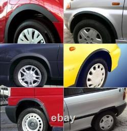 VW TRANSPORTER T4 brand new wing wheel arch trims Black matt 4pc kit 1990-2002
