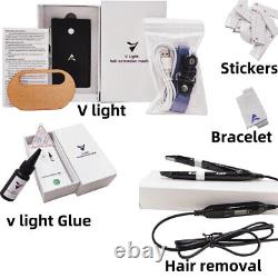 V Light System for Tape Hair Extension Tool V Light Hair Extension Machine Sets