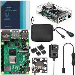 Vilros Raspberry Pi 4 Basic Kit with Fan Cooled Case