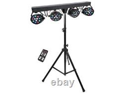 Vocal-Star VS-PAR Disco Par Light Set RGBW Lights Effect Lighting Stage LED Kit