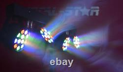 Vocal-Star VS-PAR Disco Par Light Set RGBW Lights Effect Lighting Stage LED Kit