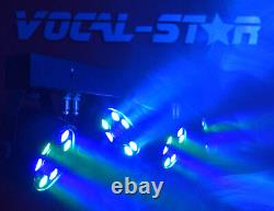 Vocal-Star VS-PAR Disco Par Light Set RGBW Lights Effect Lighting Stage LED Kit