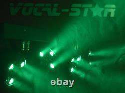 Vocal-Star VS-PAR Disco Par Light Set RGBW Lights Effect Lighting Stage LED Kit