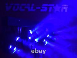 Vocal-Star VS-PAR Disco Par Light Set RGBW Lights Effect Lighting Stage LED Kit