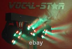 Vocal-Star VS-PAR Disco Par Light Set RGBW Lights Effect Lighting Stage LED Kit