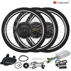 Voilamart 250W 1000W 26 Electric Bicycle E Bike Front Rear Wheel Conversion Kit