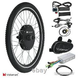 Voilamart 48V1000W Electric Bicycle Motor Conversion Kit E-Bike Front Wheel 26