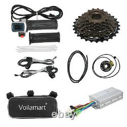 Voilamart 48V1000W Wide Electric Bike Rear Bicycle Wheel Conversion Kit Fat Tire