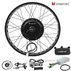 Voilamart 48V1000W Wide Electric Bike Rear Bicycle Wheel Conversion Kit Fat Tire