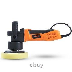 VonHaus Dual Action Car Polisher Kit 180mm Random Orbital Polishing Machine