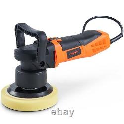 VonHaus Dual Action Car Polisher Kit 180mm Random Orbital Polishing Machine