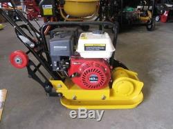 WACKER PLATE. 5.5hp PETROL ENGINE COMPACTOR PLATE WITH WHEEL KIT