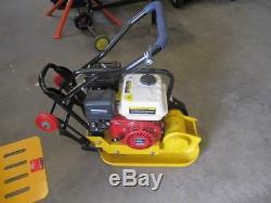 WACKER PLATE. 5.5hp PETROL ENGINE COMPACTOR PLATE WITH WHEEL KIT