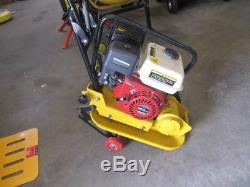 WACKER PLATE. 5.5hp PETROL ENGINE COMPACTOR PLATE WITH WHEEL KIT