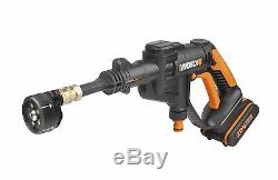 WORX WG629E. 8 Hydroshot 18V Cordless Pressure Cleaner Kit with Bottle Adaptor