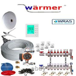 Warmer Underfloor Heating Multi KIT- Water Wet 5 Layers Pipe 10-200 SQM