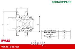Wheel Bearing Kit Front 713645200 FAG 13510543 13517459 13580304 Quality New