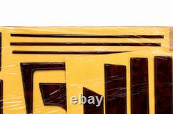 Wood Look Dash Trim Kit For Mercedes 190e W201 Rhd 25pcs 1983-1993