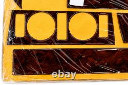 Wood Look Dash Trim Kit For Mercedes 190e W201 Rhd 25pcs 1983-1993