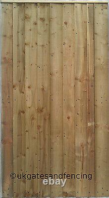 Wooden Garden Gate Wooden Gate Pedestrian Gate MADE TO MEASURE Free fitting kit