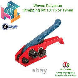 Woven Polyester Strapping Kits 13, 16 and 19mm options