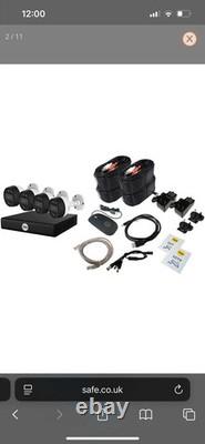 Yale 4 Camera Cctv Kit Smart Motion Ysv-4csmd-4ck +1tb Hard Drive Brand New