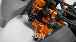 Yeah Racing HPI Sprint 2 Orange Aluminum RWD Drift Conversion Kit SPT2-S04OR