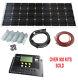 100w Lcd Panneau Solaire Mono Kit 12v Supports Supports Caravanes Bateaux Camping-cars