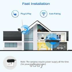 1080p 8ch Home Security Camera System Wireless Nvr Cctv System Kit Vision Nocturne