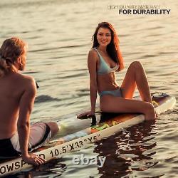 11ft Gonflable Stand Up Paddle Board Sup Surfboard Kit Complet De Surf Kayak