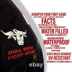 16 30kg Taureau Doza Fight Wear Aqua Punch Bag Boxing Mma + Kit De Remplissage