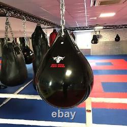 16 30kg Taureau Doza Fight Wear Aqua Punch Bag Boxing Mma + Kit De Remplissage