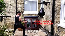 16 30kg Taureau Doza Fight Wear Aqua Punch Bag Boxing Mma + Kit De Remplissage