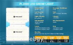 2000w Full Spectrum Led Samsung Lm281b Lampes De Croissance Pour Les Plantes D'intérieur Hydroponics