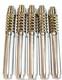 5x Tiges De Culbuteur Pour Moteur Fiat 500 126 Classique, Kit De Tubes De Tiges De Culbuteur, Neuf De Marque