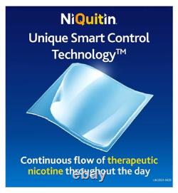 6x/3x NiQuitin Clear 24 Heures 42 Patchs Étape 1, 21mg Kit de 6 Semaines