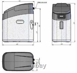 Adoucisseur d'eau Monarch MIDI He Nouveau Modèle + Kit de Tuyau de 22 mm
