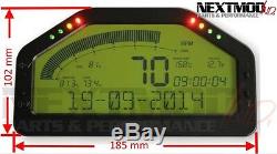 Affichage Complet De Capteur De Course, Kit Capteur Complet, Écran De Jauge LCD Pour Tableau De Bord Rally Motec Aim