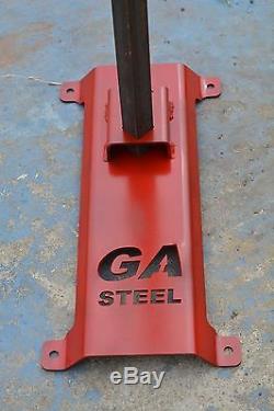 Ar500 Steel Cible De Tir Idpa Réactif Pour Otages En Acier 2/3 3 / 8x12x20 Tgard044-kit